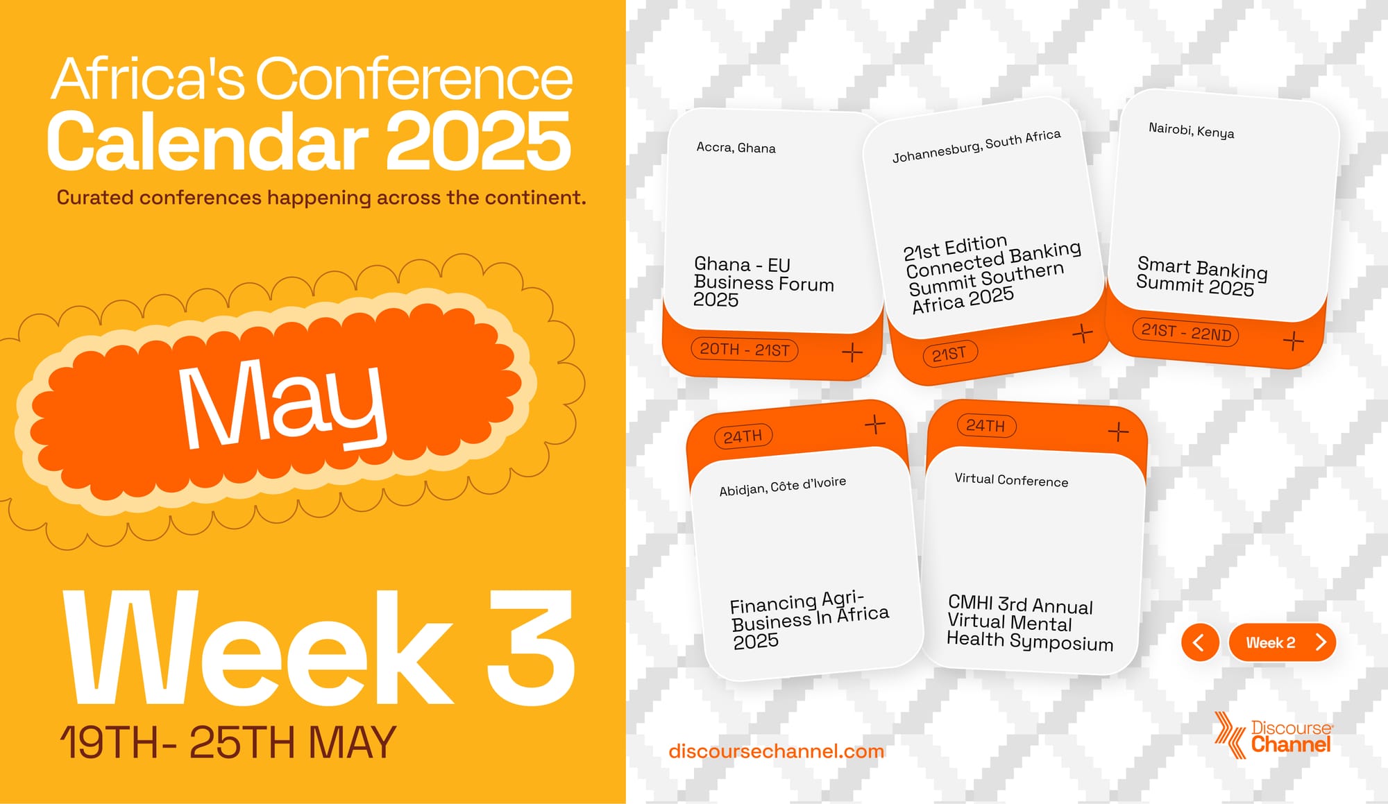 African Conferences happening in May 19th - 25t...'s Image