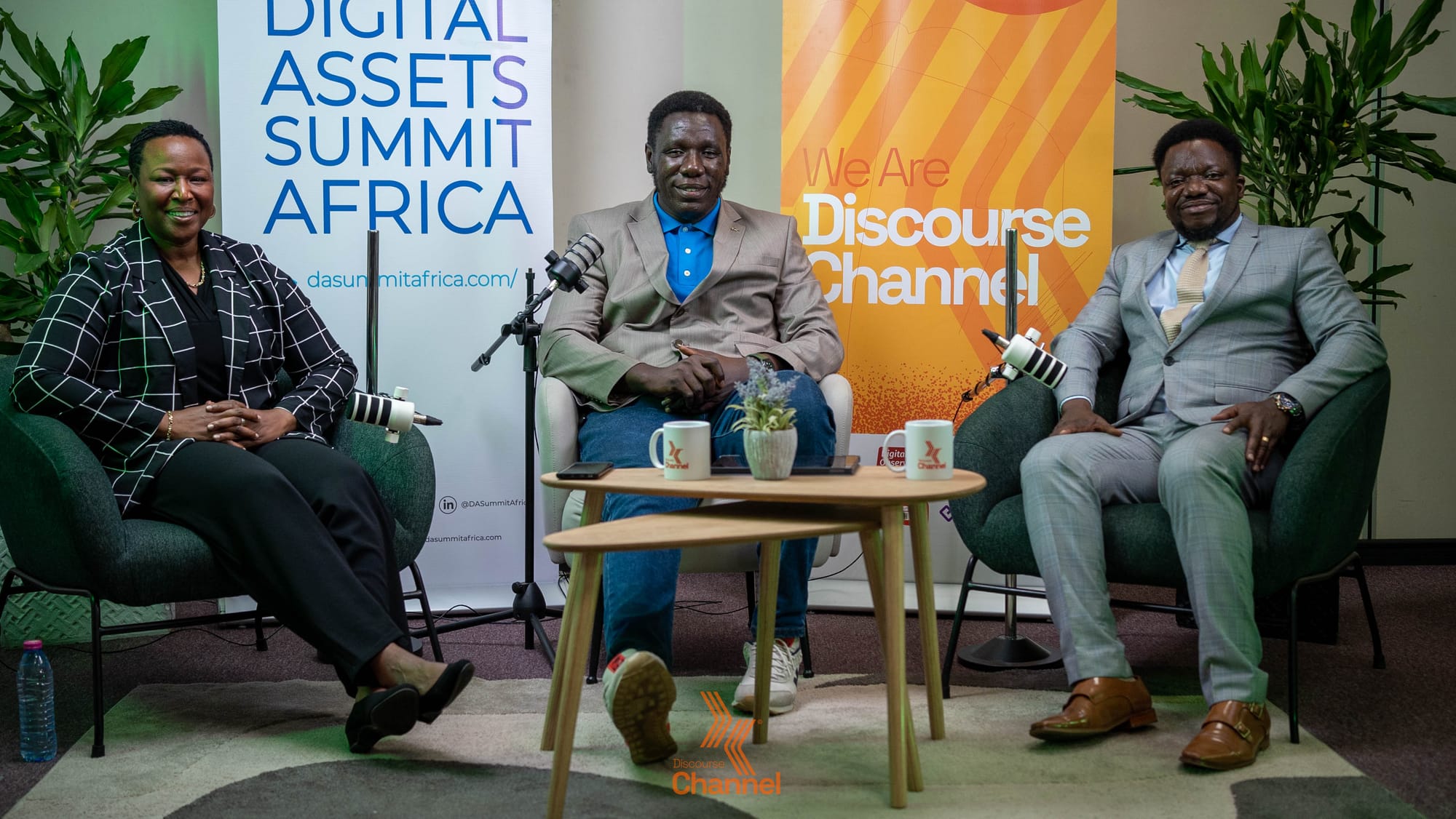 Left to Right: Prof. Tonya M. Evans (Consultant, Author and Professor in IP and New Technologies), Richard Joseph (Host), Peter Frimpong Manso (Organizer)