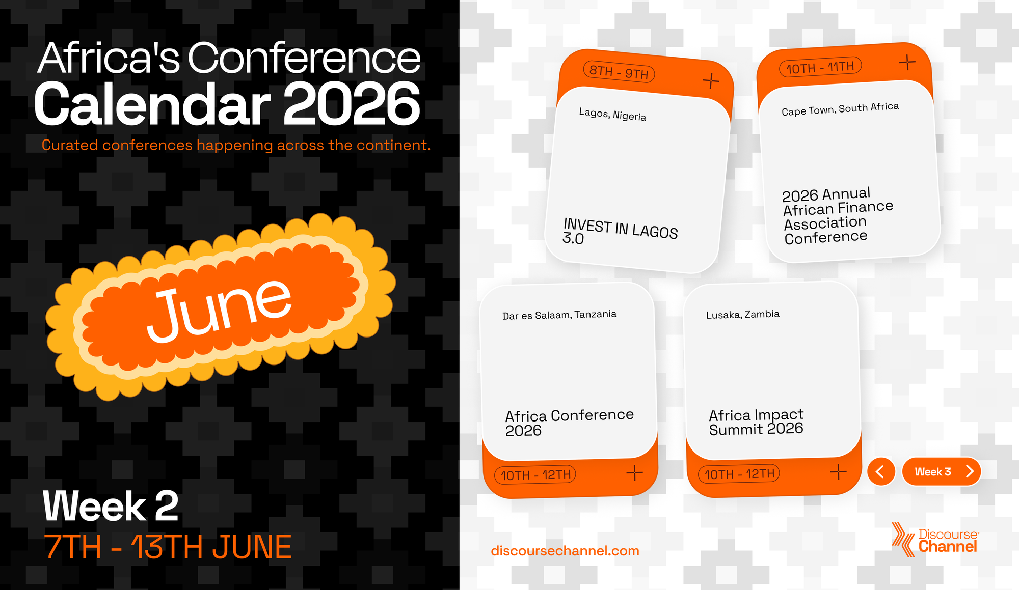 African Conferences, June 7th - 13th's Image