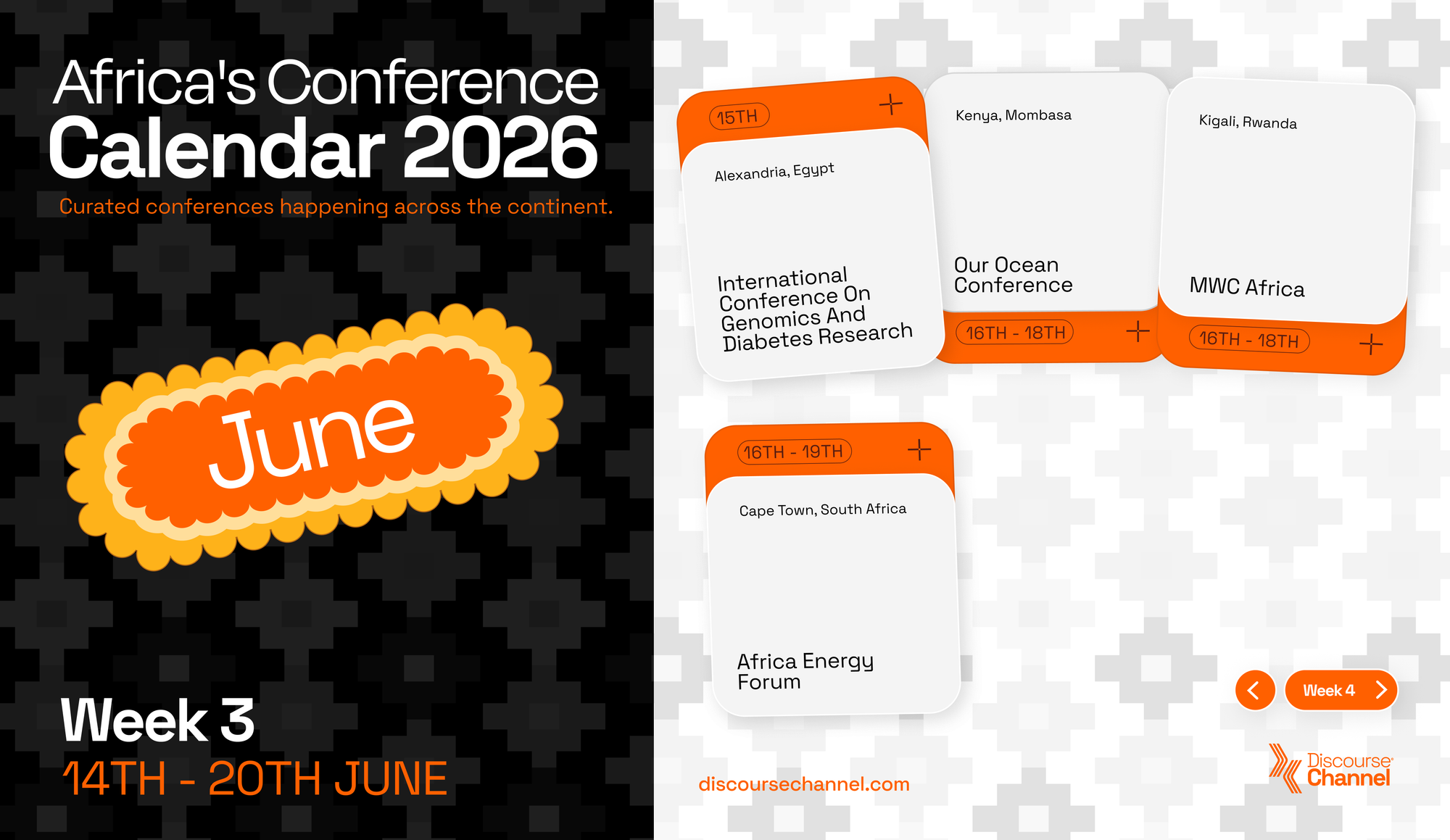 African Conferences, June 14th - 20th's Image