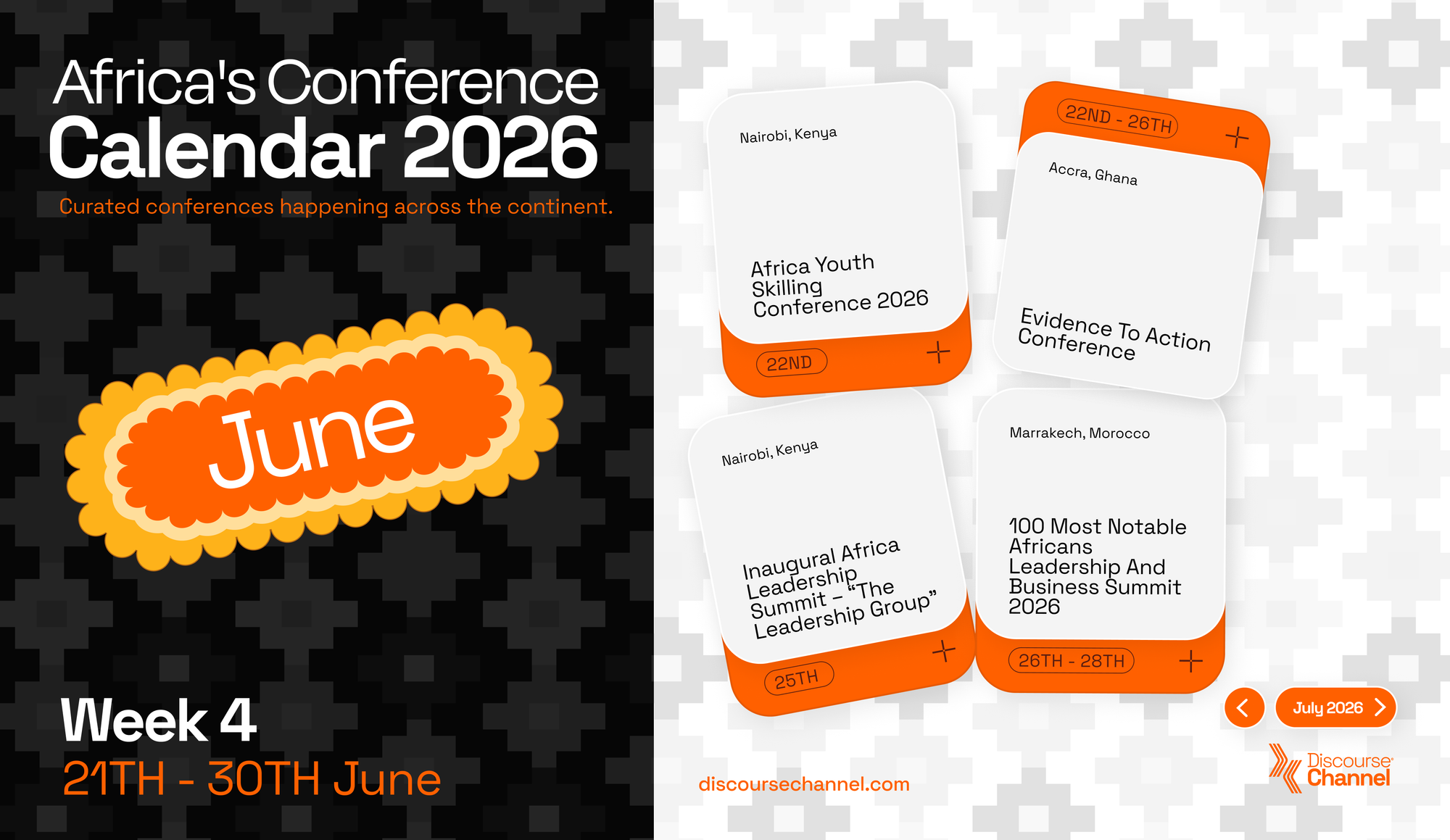 African Conferences, June 24th - 30th's Image