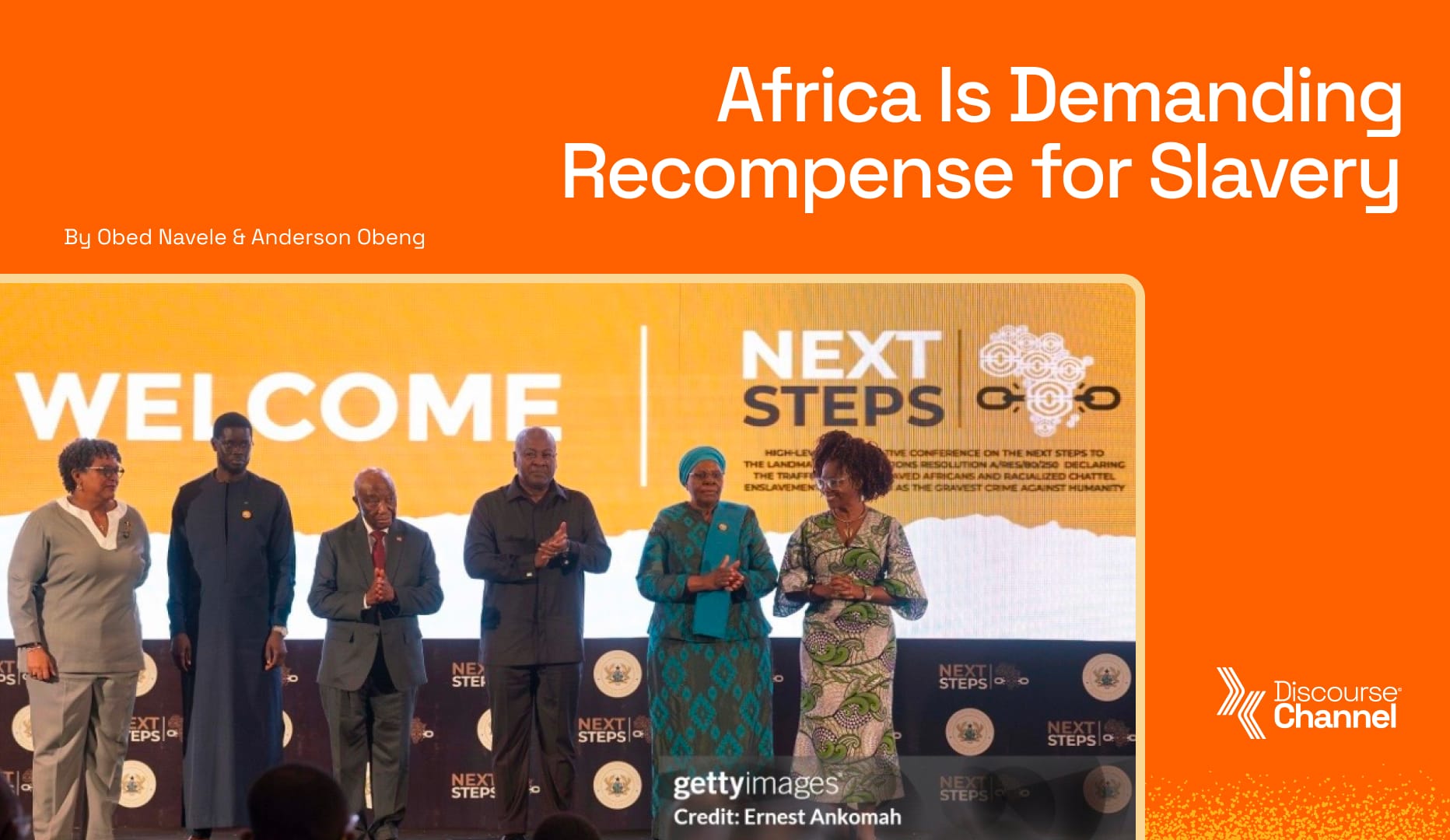Africa Is Demanding Recompense for Slavery's Image