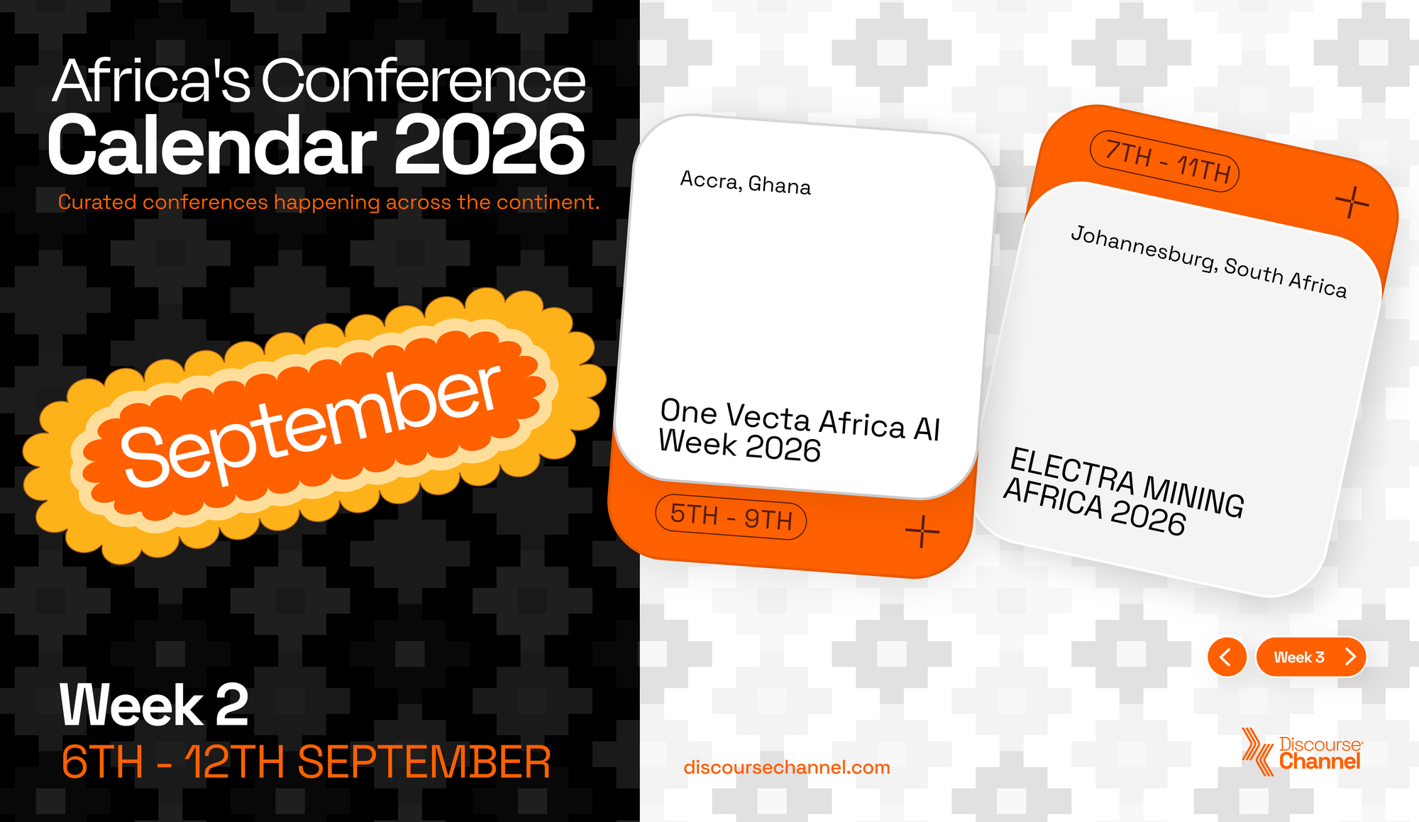 African Conferences, September 6th - 12th's Image