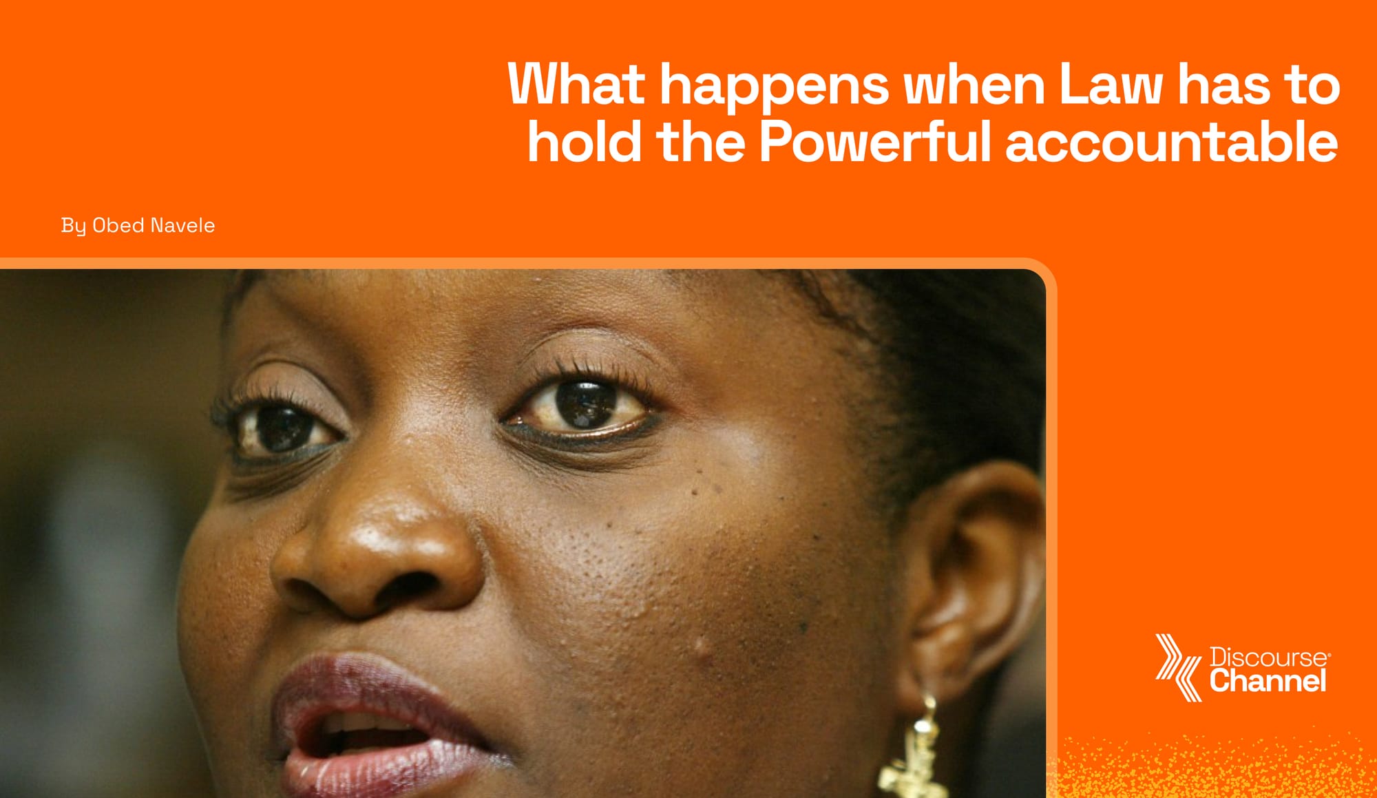 What happens when Law has to hold the Powerful ...'s Image