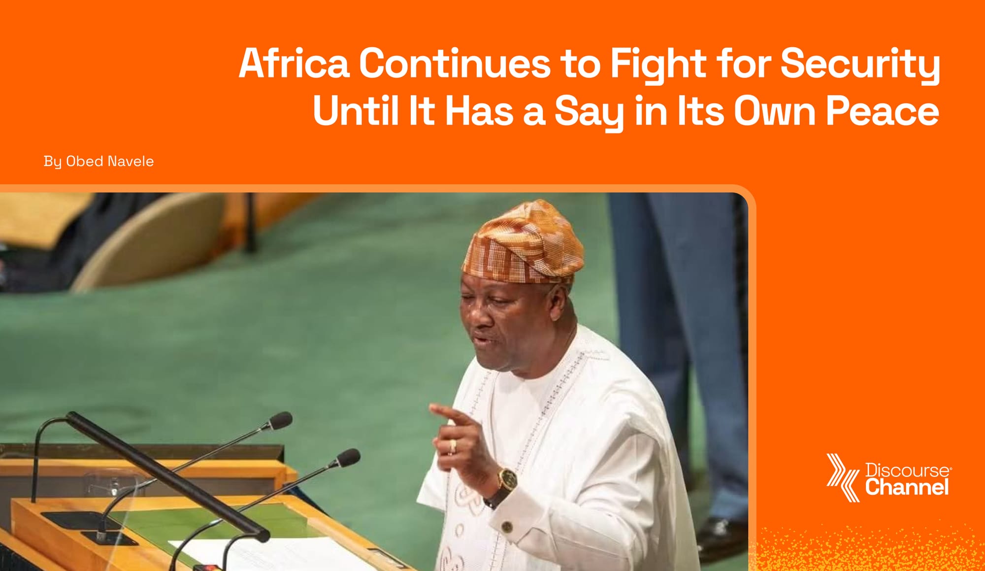 Africa Continues to Fight for Security Until It...'s Image