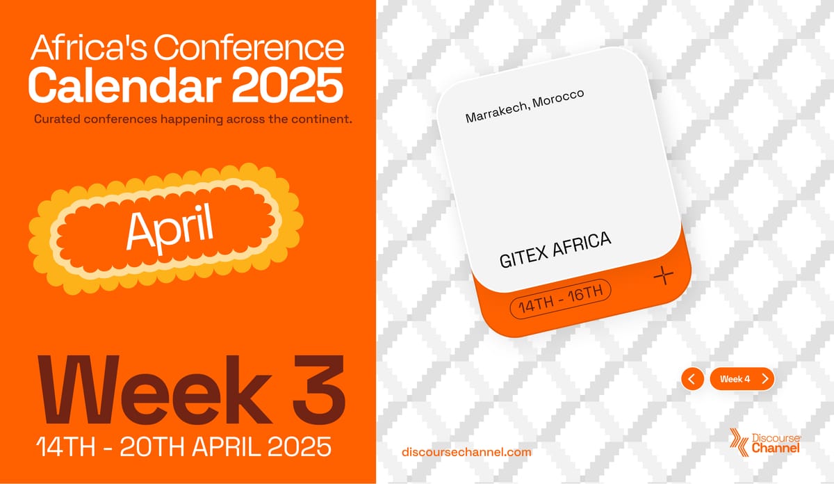 African Conferences happening in April 14th - 20th