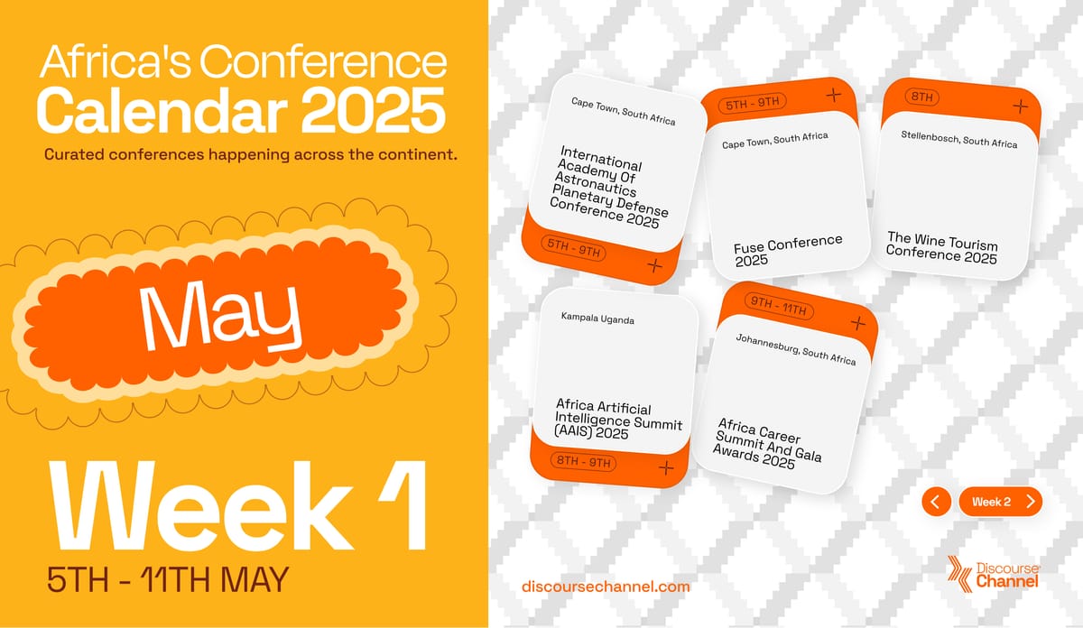 African Conferences happening in May 5th - 11th