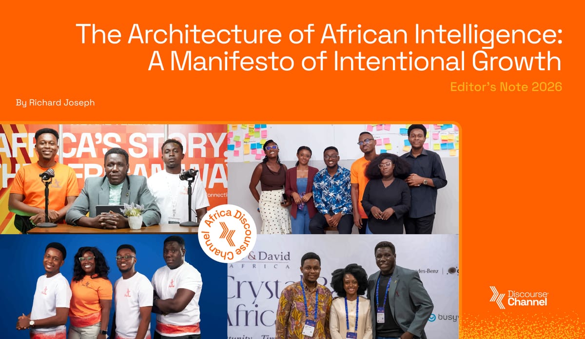 The Architecture of African Intelligence: A Manifesto of Intentional Growth.
