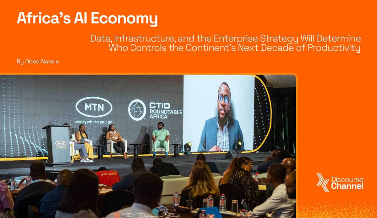 Africa's AI Economy: Data, Infrastructure, and the Enterprise Strategy Will Determine Who Controls the Continent's Next Decade of Productivity