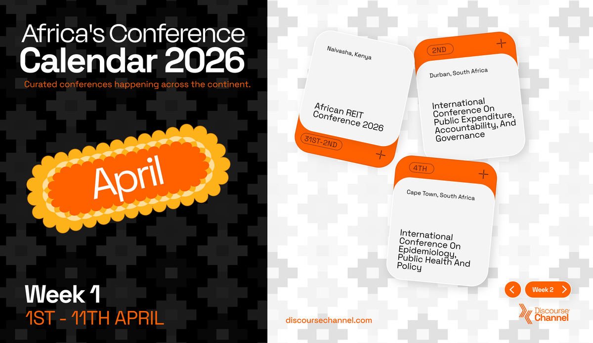 African Conferences, April 1st - 11th