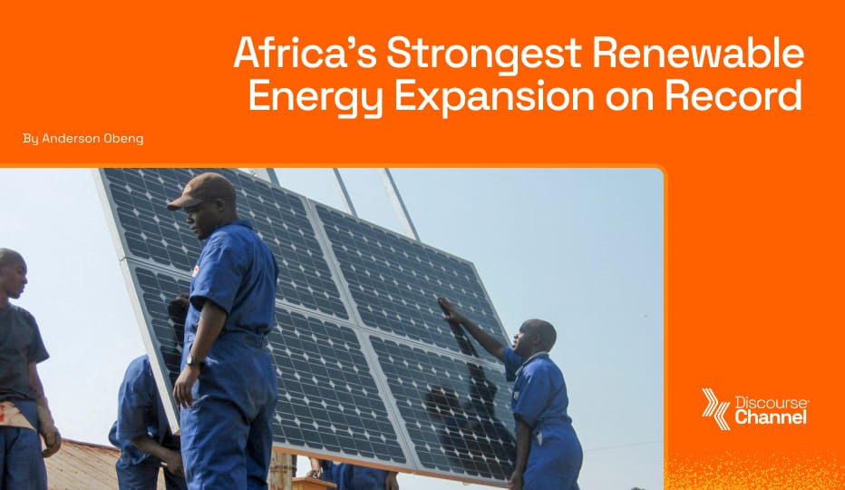 Africa’s Strongest Renewable Energy Expansion on Record