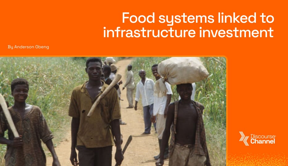 Food systems linked to infrastructure investment