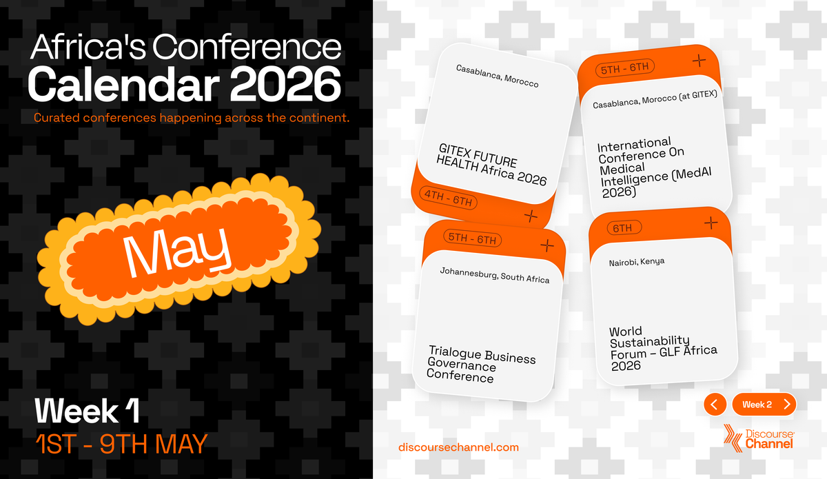 African Conferences, May 1st - 9th