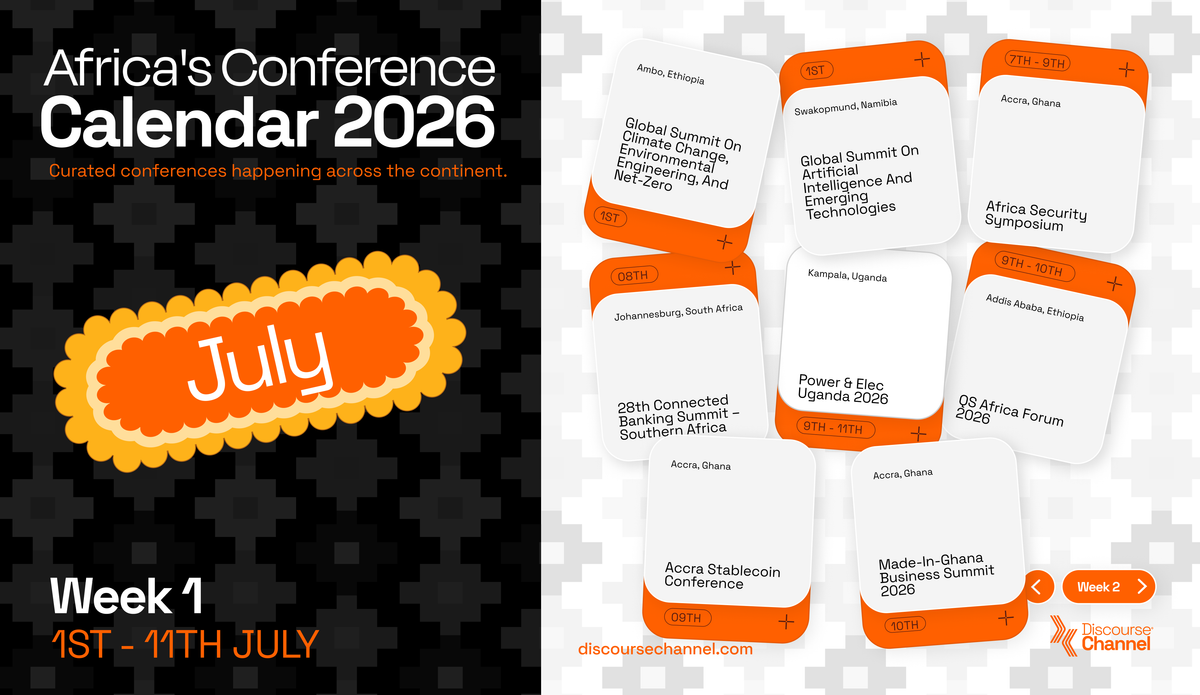 African Conferences, July 1st - 11th
