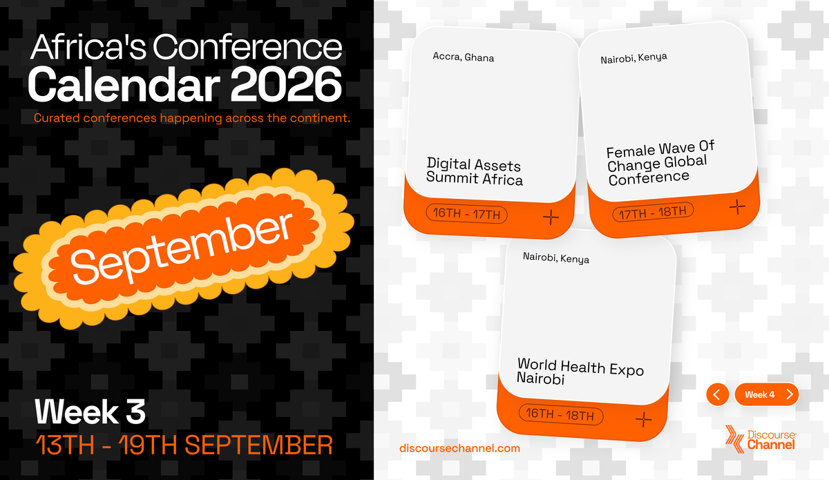 African Conferences, September 13th - 19th