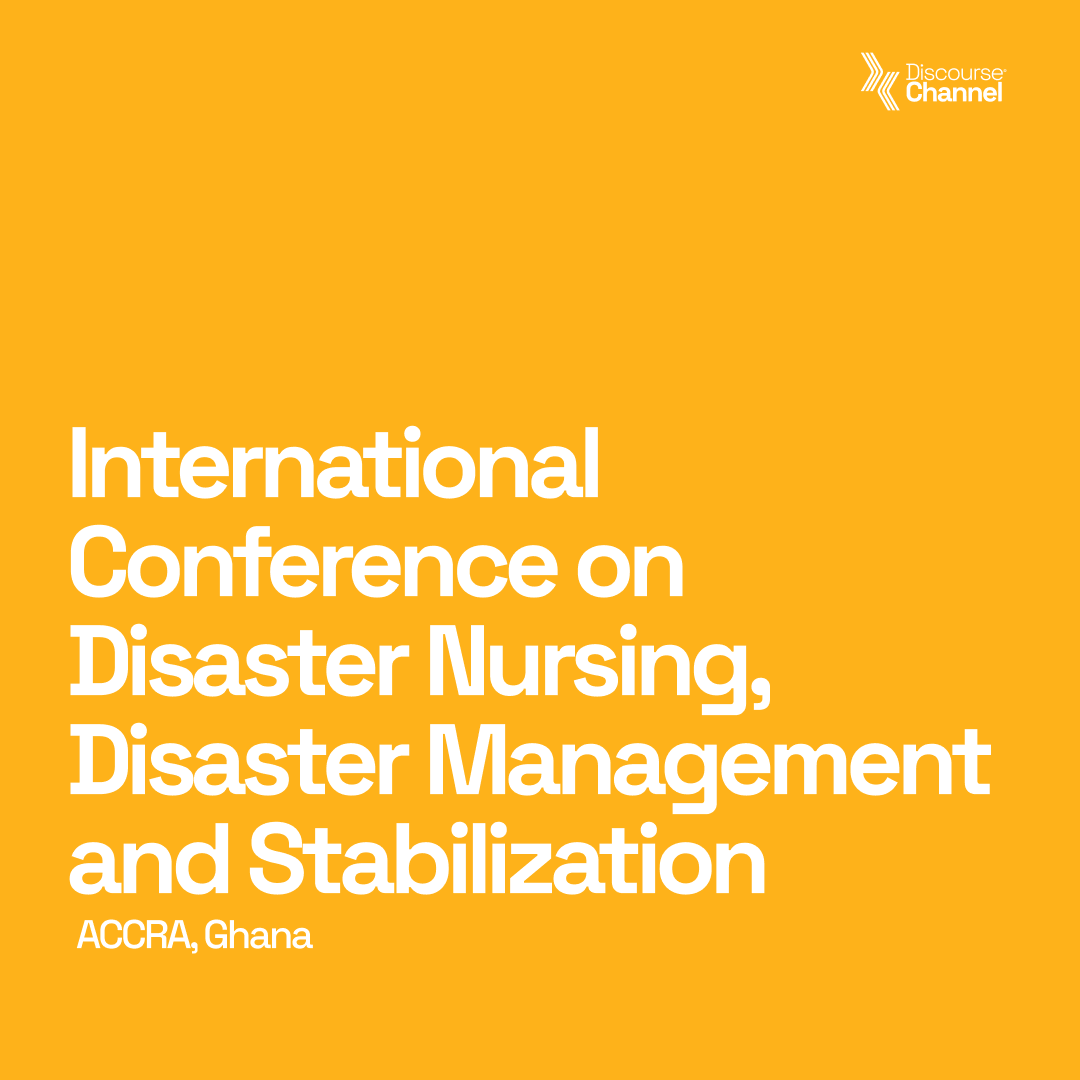 International Conference on Disaster Nursing, Disaster Management and Stabilization