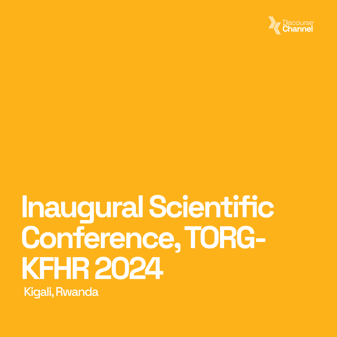 Inaugural Scientific Conference, TORG-KFHR 2024