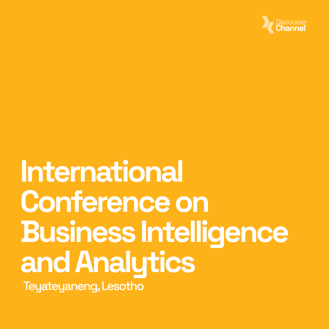 International Conference on Business Intelligence and Analytics