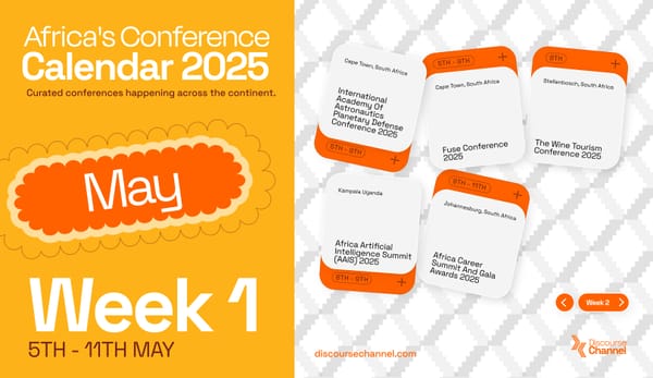 African Conferences happening in May 5th - 11th