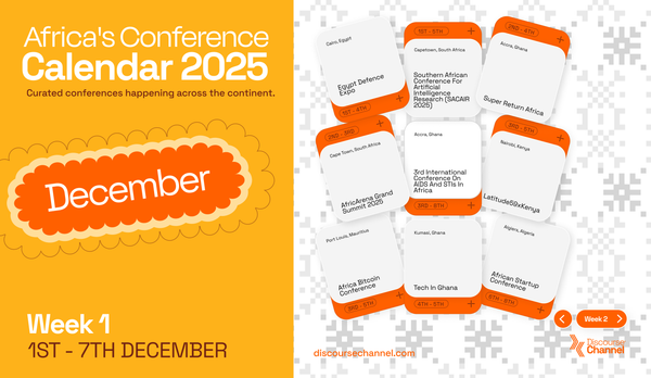 African Conferences, December 1st - 7th