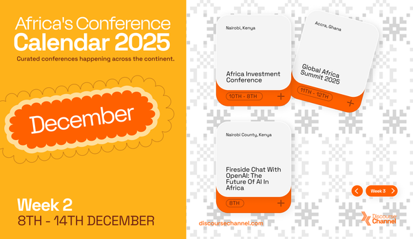 African Conferences, December 8th - 14th