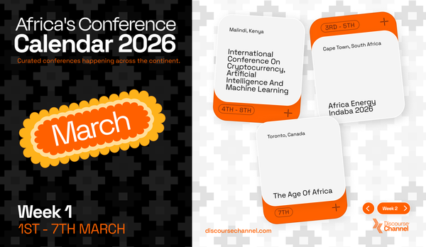 African Conferences, March 1st - 7th