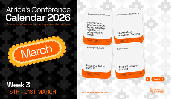 African Conferences, March 15th - 21st