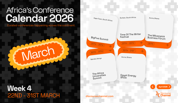 African Conferences, March 22nd - 31st