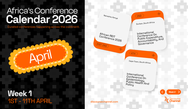 African Conferences, April 1st - 11th
