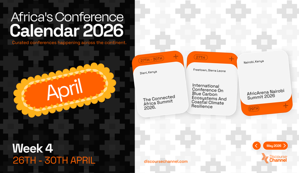 African Conferences, April 26th - 30th