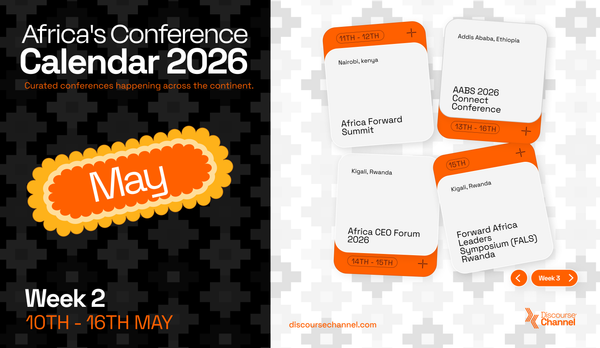 African Conferences, May 10th - 16th