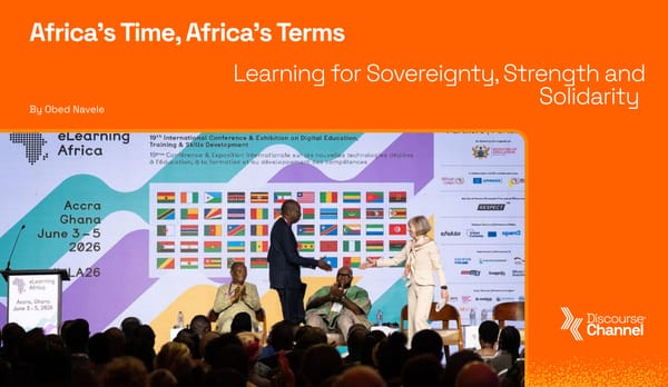 Africa's Time, Africa's Terms: Learning for Sovereignty, Strength and Solidarity