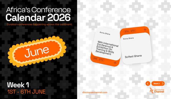African Conferences, June 1st - 6th