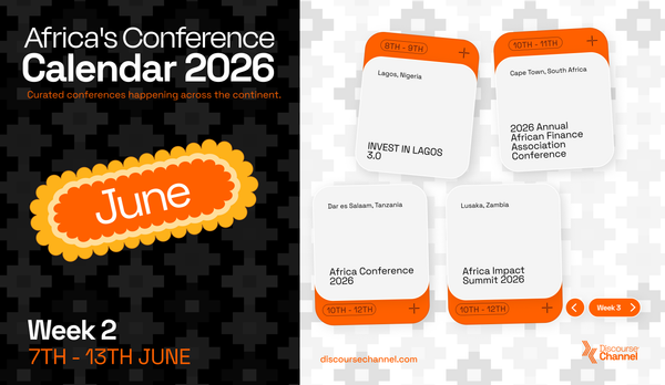 African Conferences, June 7th - 13th