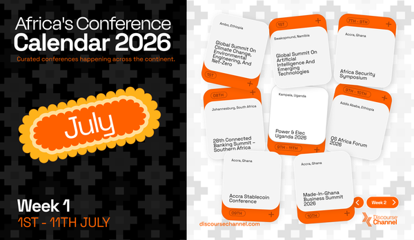 African Conferences, July 1st - 11th