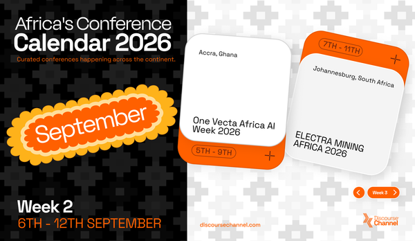 African Conferences, September 6th - 12th