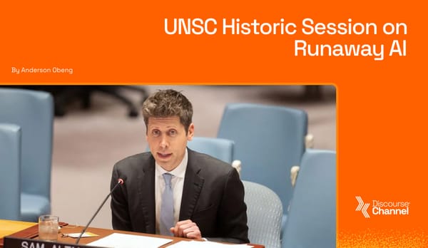 UNSC Historic Session on Runaway AI
