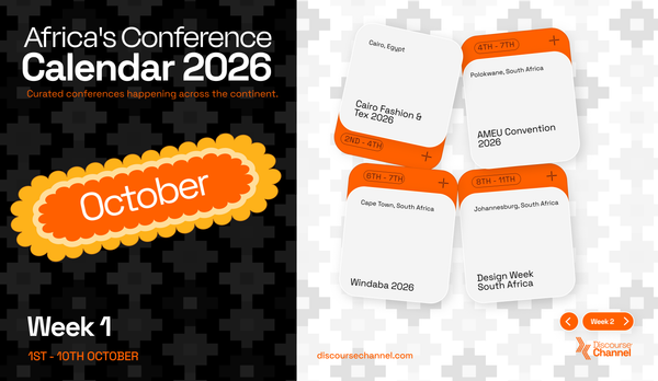 African Conferences, October 1st - 10th