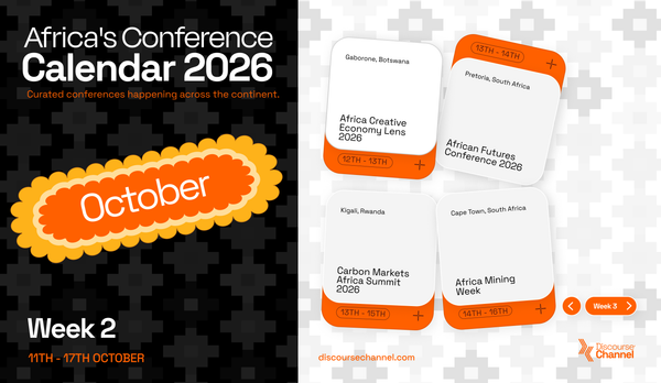 African Conferences, October 11th - 17th
