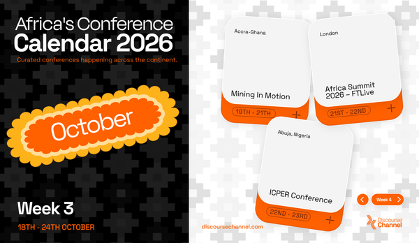African Conferences, October 18th - 24th