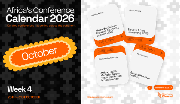African Conferences, October 25th - 31st